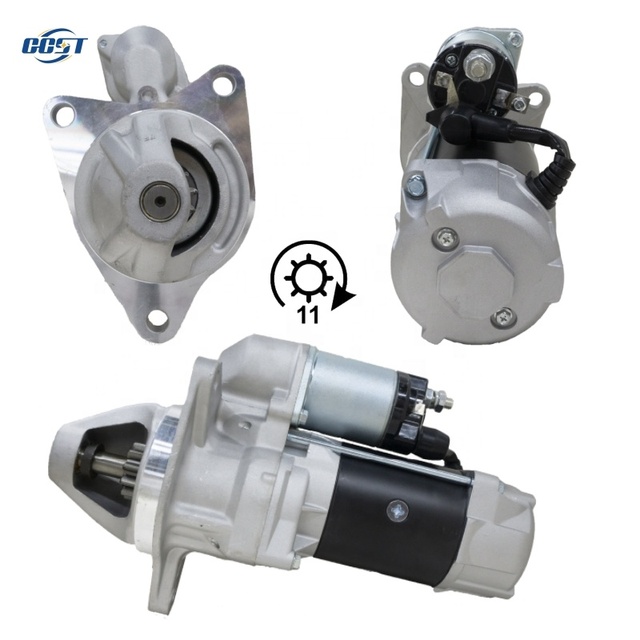24V 11T 6.0KW Trucks Starter for HINO 750 EM100 EK200 EP100 Engines Starter Motor 03506020114 03506020030 03506020031 281001240