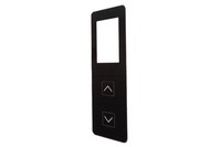 Usine de haute qualité personnalisée sérigraphie ascenseur panneau de bouton en verre pour ascenseur bouton poussoir panneau verre