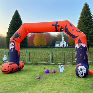 Pintu masuk kustom iklan tiup promosi lengkungan tiup mulai dan garis akhir lengkungan gerbang lengkungan tiup - Product Image 3