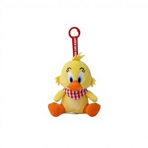 Llavero de Peluche con Forma de Ratón, Patito o Gato de la Serie de Dibujos Animados Xiao Mao, con Elementos a Cuadros, 10-11cm - Product Image 5