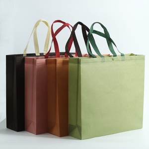 Sac fourre-tout en tissu <span class=keywords><strong>Bah</strong></span> sac écologique sac fourre-tout avec logo personnalisé fabricant de shopping sacs non tissés brodés - Product Image 3