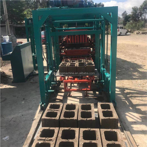 QT4-15 thủy lực hoàn toàn tự động lồng vào nhau gạch Máy rỗng bê tông gạch hình thành máy xi măng Máy làm gạch - Product Image 5