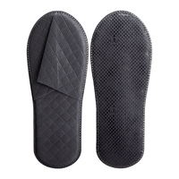 Chaussons d'hôtel jetables non tissés personnalisés OEM pour spas et chambres d'hôtes, taille et logo personnalisables, épaisseur de semelle 3mm-6mm, échantillons gratuits