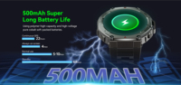 Reloj GPS DM58 con Brújula y Linterna LED de Batería Grande para Senderismo, Trekking y Expediciones en la Naturaleza