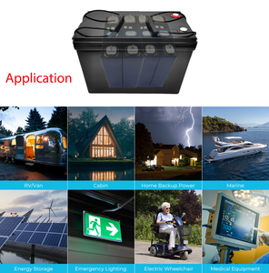 Pin năng lượng mặt trời nhiệm vụ nặng nề Pin Lithium của thủy ngân 12voltage-200ah giá 12.8V LiFePO4 12V 200AH - Product Image 2