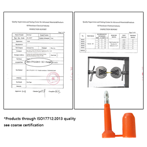 G001 cao an ninh con dấu có thể được tùy chỉnh một thời gian sử dụng làm xáo trộn bằng chứng <span class=keywords><strong>container</strong></span> thép Bolt <span class=keywords><strong>seal</strong></span> khóa - Product Image 3