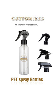 Hot Tùy Chỉnh Pet Trong Suốt Hổ Phách Màu Xanh Trắng Đầy Màu Sắc Rõ Ràng Nước Lỏng Mỹ Phẩm Nhựa Phun Chai Với Kích Hoạt Phun - Product Image 2