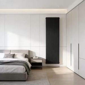 Radiatore in Acciaio Texturizzato con Sottile Goffratura Superficiale, Design Moderno da Parete <span class=keywords><strong>per</strong></span> Interni di Lusso, Uso in Ospedali e Palestre - Product Image 3