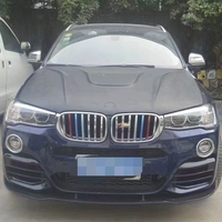 Kits de carrocería de fibra de carbono estilo HM para BMW X5M X6M F85 F86, nueva cubierta de motor de fibra de carbono