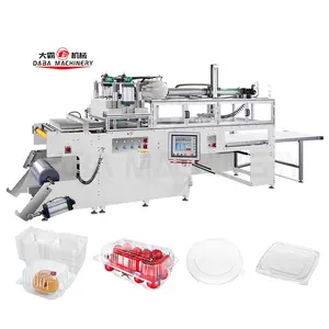 DB-70/95 700*950mm in-mould cutting plastic package thermoforming for pet lid making machine