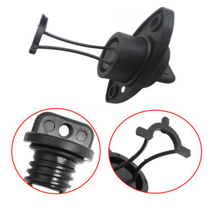 Tapón de drenaje para kayak con anclaje de cuerda, sello impermeable duradero para lagos, ríos, accesorios para embarcaciones - Product Image 2