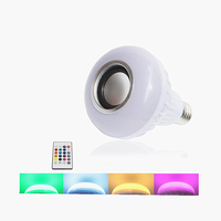Haut-parleur sans fil avec télécommande musicale JK103, ampoule LED disco
