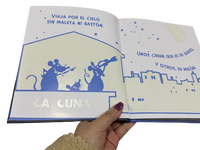 Livre pour enfants personnalisé CO-Dream Printing, couverture rigide, lumineux, avec reliure spirale et plastification.