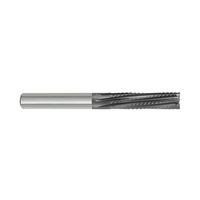 Fraiseuse Composite outil de coupe CNC mèches de routeur fraise en bout de maïs pour fibre de carbone diamant abrasif moulin carbone