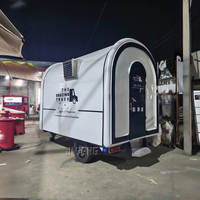 Camions de crème glacée à hot-dog, remorques de nourriture de concession, cuisines mobiles entièrement équipées, camions de restaurant, camions de restauration rapide
