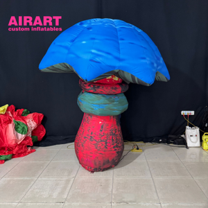 Globo Inflable con Forma de Hongo Mágico para Decoración de Fiestas Temáticas de Aventuras en la Selva - Product Image 5