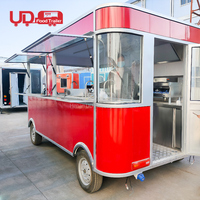 Vente chaude Cuisine mobile Restaurant Food truck Stand de hamburgers Stand de hot-dogs Camion de tacos Camion de café Chariot de nourriture électrique