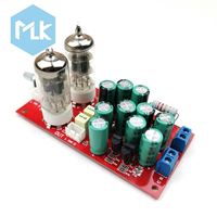 Préamplificateur à tubes électroniques double 6J1 AC12V MLK pour amplificateur audio Hi-Fi, carte de préampli à tubes à vide DIY