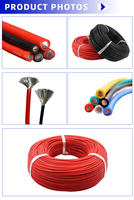Câble flexible en silicone Royal, norme américaine 2AWG, câble en caoutchouc 35 mm², résistant aux hautes températures, pour batteries au lithium automobiles, 600V