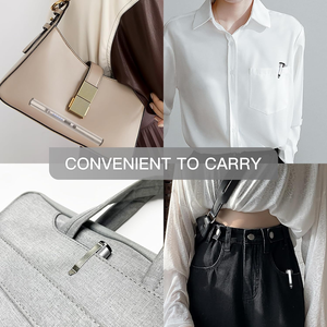 قلم أمان قوي للدفاع عن النفس بتصميم نحيف قابل لإعادة الشحن عبر USB مع مؤشر للبطارية - Product Image 4