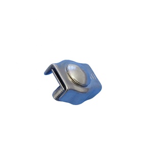 Colliers de serrage simples en acier inoxydable 304/316 pour câbles de 2 mm à 6 mm, pour clôtures et équipements marins - Product Image 3