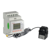 Medidor de Energía Monofásico CA con Comunicación Ethernet Modbus-TCP ACR10R-D16TE con CTs Externos para Inversor Solar