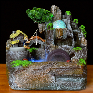 נוף במחזור מזרקת מים דגי טנק מזרקת שולחן קישוט - Product Image 2