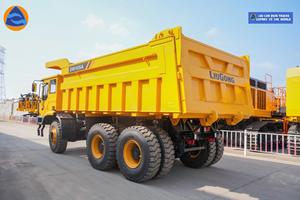 Camión Volquete Minero LIUGONG 6x4 de Servicio Pesado Euro 5, 351-450HP, Tanque de 36m, DW105A, 70 Toneladas, Cámara Trasera, Diésel, Volante a la Izquierda, Usado - Product Image 3