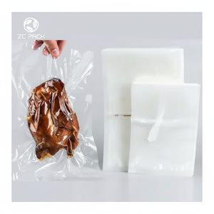 ถุงบรรจุภัณฑ์อาหารแบบสุญญากาศสำหรับซูชิ พิมพ์โลโก้ตามสั่ง ผลิตด้วยวิธี Co-Extruded PA/PE ป้องกันกลิ่น ใช้กับไมโครเวฟได้ ขายส่ง - Product Image 1