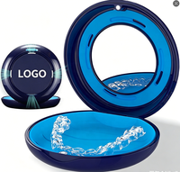 Boîtes de rangement orthodontiques miroirées fines de haute qualité pour aligneurs et gouttières, colorées, avec fermeture magnétique et miroir intégré