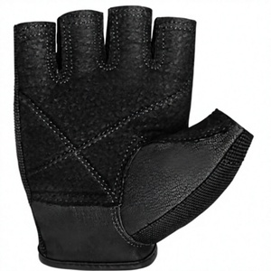 High Quality Men Weightlifting <b>Gloves</b> Heavy Duty Workout PU Leather Non-Slip Breathable Lightweight Half Finger/Fingerless Gym - Product Image 3