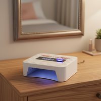 Lampe à ongles UV LED sans fil professionnelle, machine de durcissement rechargeable, fond en acier amovible, salon à domicile, vente en gros