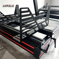 Réglable Sim Racing 4080 Hot Custom Design Car Driving Racing Simulator avec plateau de système de mouvement Simracing et support de moniteur