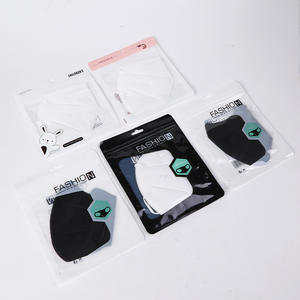 Universal tas mulut tidak ditenun dapat didaur ulang sekali pakai Logo kustom tas jendela kustom masker medis N95 tas kemasan tersegel - Product Image 4