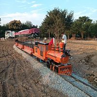 Attraction Super Excitante : Train Touristique de Parc d'Attractions en Alliage Métallique, Capacité 100-500kg