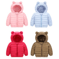 Nouveau Vêtement Bébé Décontracté Léger Imprimé Dessin Animé, Vestes Chaudes pour Enfants, Manteau d'Hiver Garçons Filles