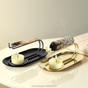 CHENLANG Supporto Creativo Ecologico e Durevole in Acciaio Inossidabile per Palo Santo, Supporto per Bruciare Salvia, Candele Aromatiche e Incenso - Product Image 6