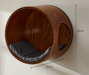 DIY Wooden <strong>Cat</strong> Perch Bed Toy <strong>Wall</strong> Shelf <strong>Cat</strong> Frame <strong>Climbing</strong> Frame Set Indoor <strong>Wall</strong> Furniture <strong>Cat</strong> Shelves and Perches for <strong>Walls</strong> - Product Image 4