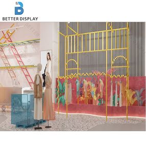 Design d'intérieur de salle d'<span class=keywords><strong>exposition</strong></span> de vêtements, vitrine d'<span class=keywords><strong>exposition</strong></span> de vêtements pour femmes - Product Image 3