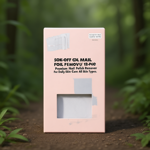 Feuilles de dépose de vernis à ongles en gel Sok-Off, lot de 12, dissolvant de vernis à ongles premium pour les soins quotidiens de la peau, tous types de peau - Product Image 3