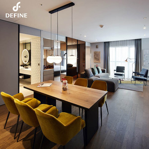 Hotel Furniture Supplier Modern Simple Style Hotel <strong>Guest</strong> Room Suites Bedroom Sets With Double Size <strong>Bed</strong> - Product Image 5