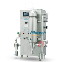 Sécheur par pulvérisation à solvant organique Pilot Lab pour l'éthanol, le traitement des aliments, équipement de séchage par pulvérisation en acier inoxydable contrôlé par PLC