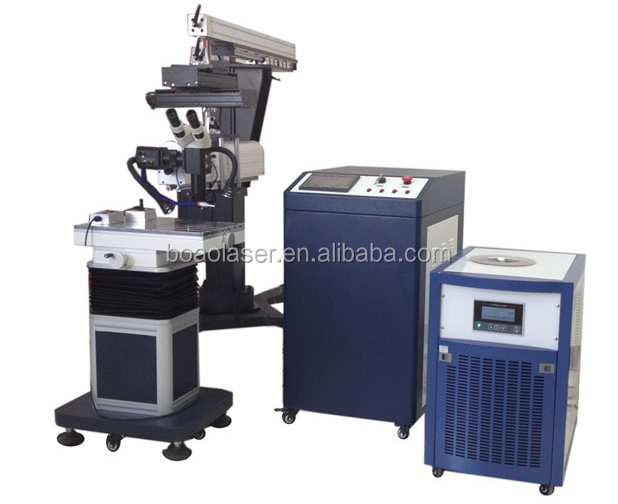 Saldatrice Laser YAG per stampi adatta per saldatura di stampi di grandi dimensioni e riparazione di prezzi economici. Pezzi di ricambio gratuiti da 1 anno.