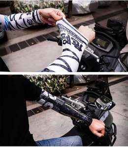 تخصيص up50 + سلس تبريد الجليد الأكمام الرياضية في الهواء الطلق أزياء ركوب الدراجات واقية للجنسين - Product Image 5