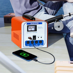 Mini sistema de iluminación de energía solar para el hogar, kits de energía solar portátil de 40W - Product Image 5