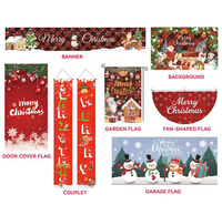 Bannière de Noël personnalisée, couvre-porte, drapeau de garage, fanion de jardin, couplet décoratif, toile de fond – Vente en gros, Fabricant, Approvisionnement centralisé