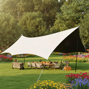 Auvent de camping portable sur mesure, quatre saisons, protection solaire, abri imperméable, protection UV, grande auvent extérieure - Product Image 6