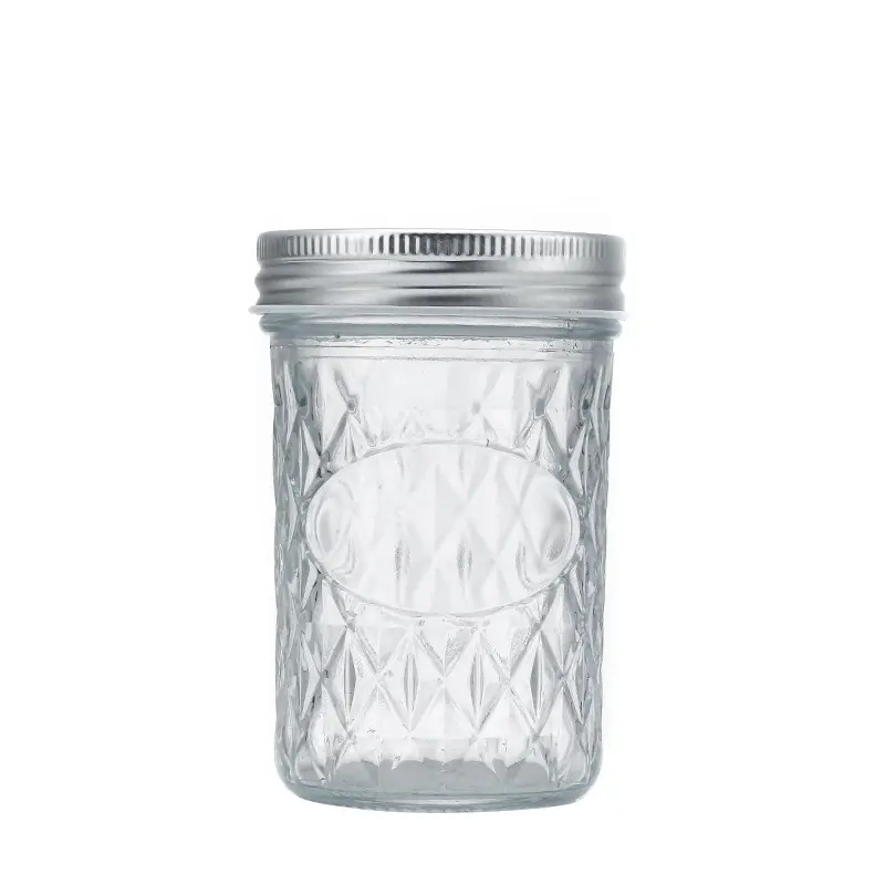 Professionelle Herstellung günstig versiegeltes Mason-Glas glas versiegeltes Vogelnest getrennte Flasche Salat-Dose Marmeladenglas