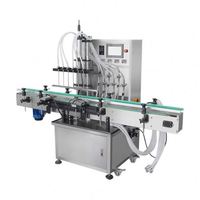 Machine de remplissage automatique TEBAK à 6 têtes pour savon liquide, liquide vaisselle, shampoing et détergent – Prix usine