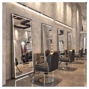 Miroir de maquillage LED moderne Prima avec grossissement 1x/5x et <span class=keywords><strong>simulation</strong></span> de lumière du jour naturelle, design double face pour salle de bain et école - Product Image 1